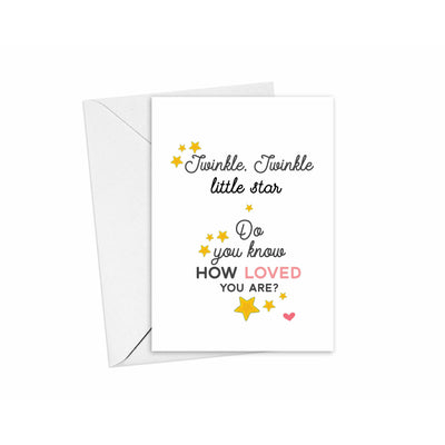 Do You Know How Loved You Are Card | I Love You