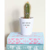 Hope Your Day Is On Point | Punny Planter, Plant and Repotting Kit