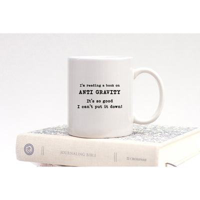 Anti Gravity Mug | Dad Jokes | Funny Science Mug | Physics Gift | Bad Jokes | Science Teacher Mug | Gift for Writers