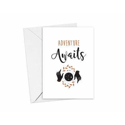 Adventure Awaits Card | Good Luck