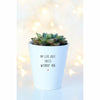 My Life Just Succs Without You | Funny Planter, Plant and Repotting Kit