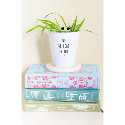 We Be-Leaf In You | Funny Planter, Plant and Repotting Kit