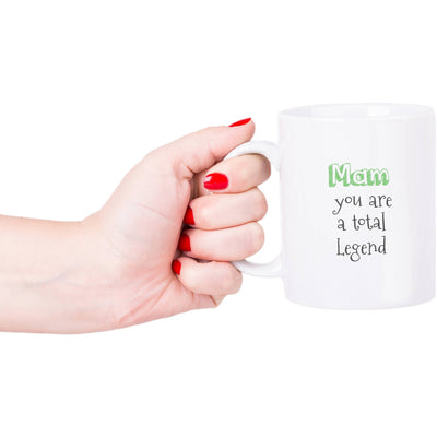 You Are A Legend Mug | Gift for Mum Mom Stepmom Grandma | Available in Enamel Camping Mug and Latte Mug Options