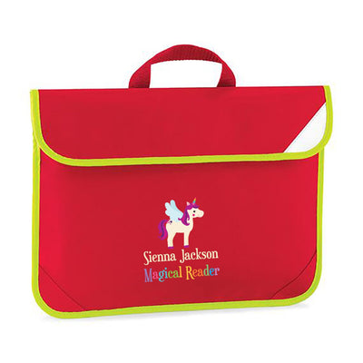 Unicorn School Book Bag | 1st Day of School | Personalised Bookbag | Back To School
