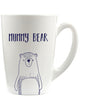 Mummy Bear Mug | Mommy Bear Mug | Cute New Mom Gift | Available with Latte and Enamel Options