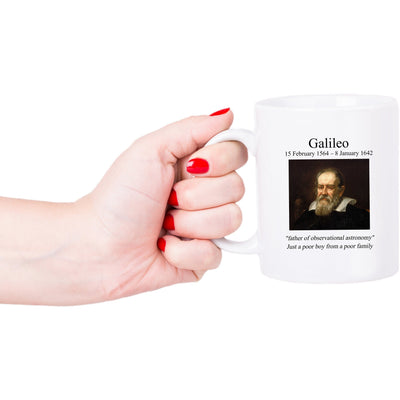 Galileo Galilei Mug | Bohemian Rhapsody | Queen Band Mug | Freddie Mercury Gift | Funny Science Mug