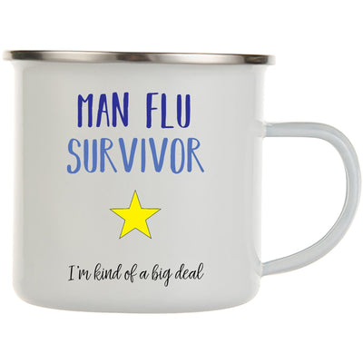 Man Flu Survivor | Get Well Soon | Funny Boyfriend Gifts | COVID-19