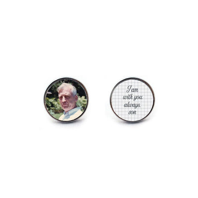 Custom Cufflinks, Memorial Cufflinks, Photo Cufflinks, Grief and Mourning Gifts, Memorial Gifts For Men, Photo Gifts, Personalized Cufflinks