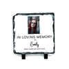 Personalized Grave Photo Slate | Grave Marker | Photo Memorial