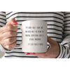 It's Really Hard Mug, Sexual Innuendo, Double Entendre Gift, Funny Mug, Available in Latte Mug and Enamel Camping Mug Options