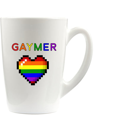Gaymer Mug |  LGBTQ Gifts | Gamer Coffee Mug | Enamel Mug, Latte Mug Options