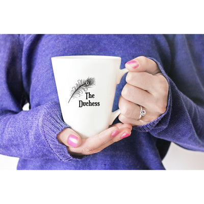 The Duchess Mug | Downton Abbey | British Royal Family | Available in Latte and Enamel Camping Mug Options