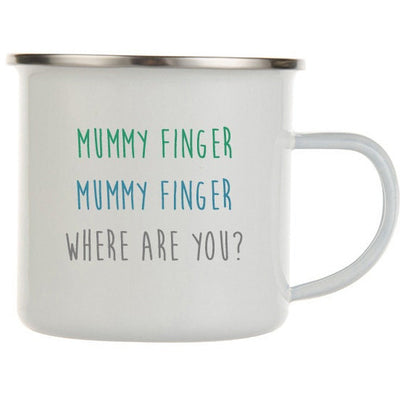 Mummy Finger Mug | Funny Mommy Finger Mug | Fuck Off | Flip The Bird