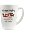 Happy Retirement Mugs | Retirement Gifts For Women | Miss You | Teacher Retirement | Available in Latte Mug and Enamel Camping Mug Options