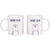 Mommy and Daddy Bear Mug Set | New Parents Gift | Enamel Latte Ceramic Mug Sets