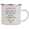 Personalized Funny 2020 Teacher Mug | Thank You For The Home Work | Teacher Gift