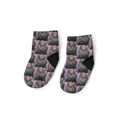 Custom Cat Socks | Photo Socks for Men, Women Baby and Kids | I Love Cats | Face Socks | Fathers Day Gift | From The Cat