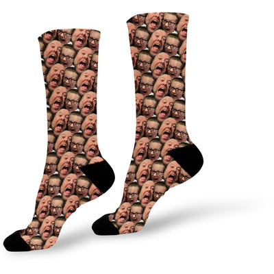 Funny Faces Photo Socks | Custom Printed Socks | Funny Face Socks | Funny Personalized Socks