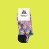 Galaxy Photo Socks | Custom Printed Socks | Face Socks | Funny Personalized Socks | Blue Galaxy Socks
