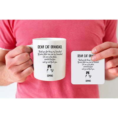 Personalized Cat Grandad Mug | Gift for Cat Grandfather | Gifts from The Cat