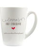 Hot Chocolate Mug Gift | Custom Mug | Available in Enamel Campfire Mug, Latte Mug Options