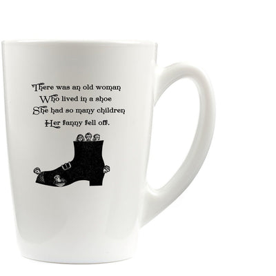 Old Woman Who Lived In A Shoe | Funny Sassy Mug | Nursery Rhyme Gift | Funny Coffee Mug