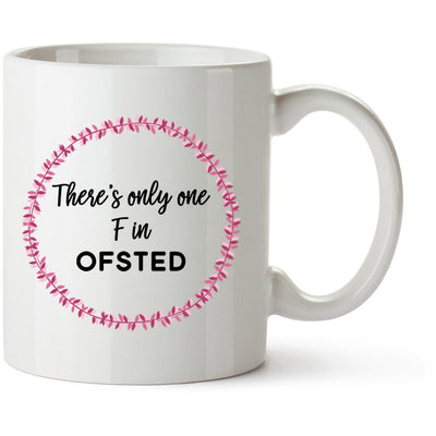 Funny Teacher Mug | There's Only One F In OFSTED | Teacher Gift | TA Gift | Teaching Assistant Gift