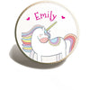 Personalized Rainbow Unicorn Pin Badge | Lapel Pin | Custom Enamel Pin