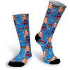 Mums Are Superhero Socks | Funny Photo Socks | Custom Printed Socks