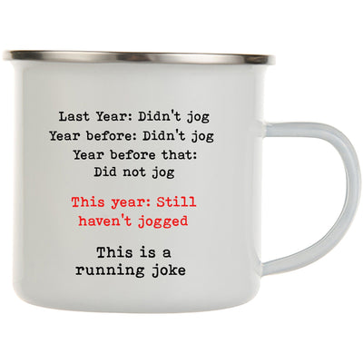 Running Joke Mug | Dad Joke Gift | Running Gift | Funny Fitness Mug | Funny Fitness Gifts