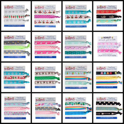 Hair Band Bracelets | Stocking Stuffers | Stocking Fillers for Girls Women Teens | Boblets