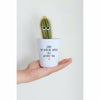 My Wedding Would Succ Without You | Funny Planter, Plant and Repotting Kit | Personalised